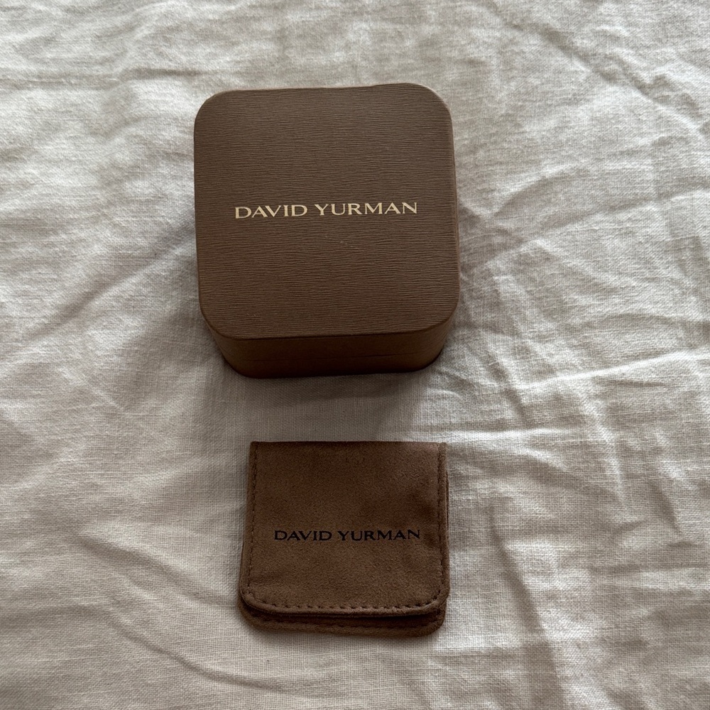 David Yurman Brown Jewelry Box Set